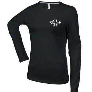 T-shirt coupe femme manches longues ( 2 couleurs au choix )