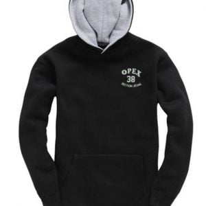 Sweat capuche contrasté avec poche téléphone ( 2 couleurs au choix )
