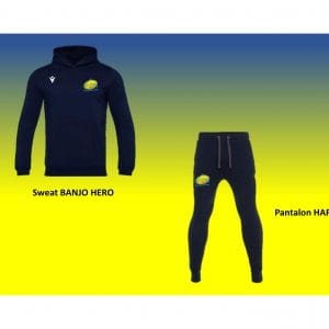 Pack molleton sweat BANJO HERO + pantalon HARP