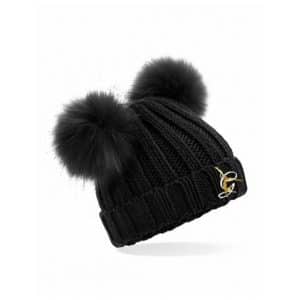 Bonnet enfant à double pompon