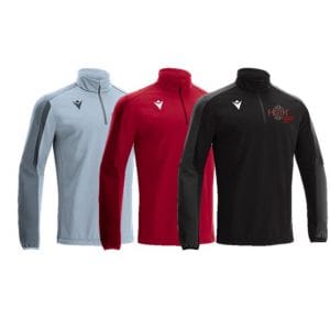 Veste 1/2 zip entrainement ARNO ( 3 couleurs au choix )