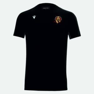 T-SHIRT ROUGE NEVEL NOIR ET ROUGE