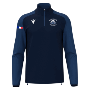 sweat demi zip isen